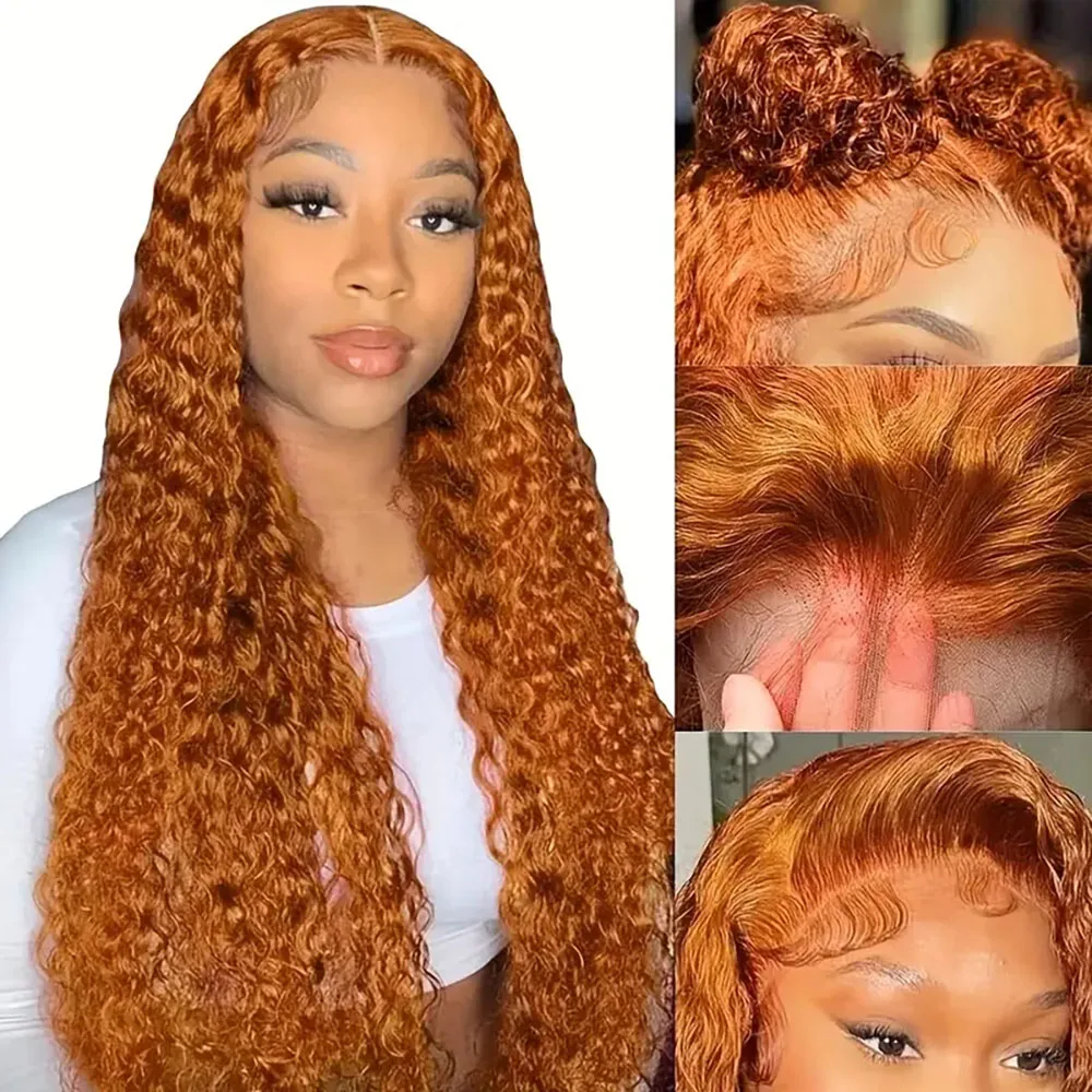 200% Density Deep Wave Ginger 350 13×4 Lace Front Wigs For Women Wigs Human Hair Pre Plucked
200% Density Deep Wave Ginger 350 13×4 Lace Front Wigs For Women Wigs Human Hair Pre Plucked