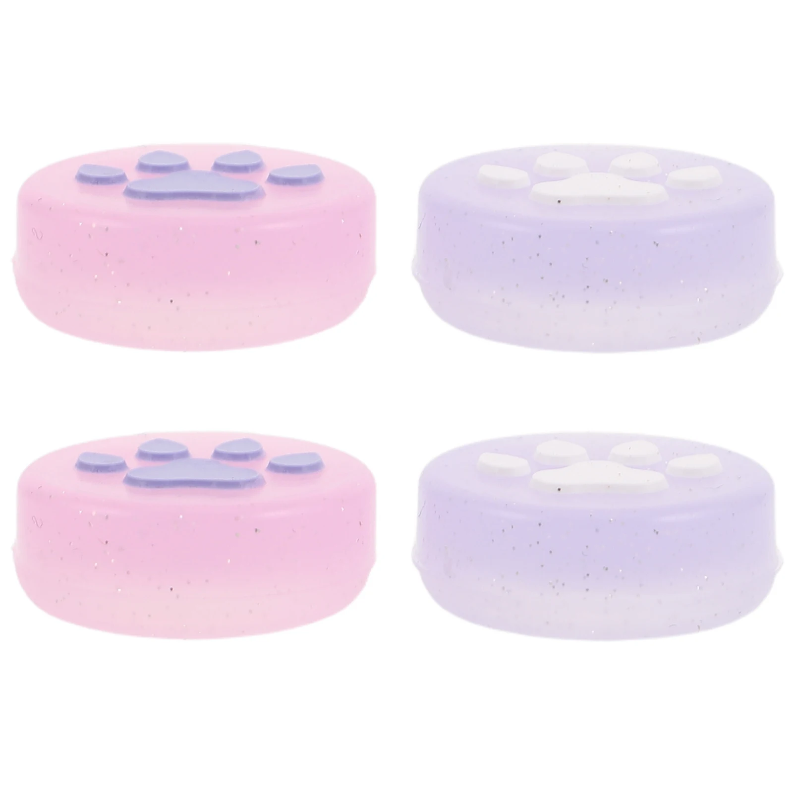 4Pcs Adorable Cat Paw Thumb Stick Covers Luminous Easy to Clean Replacement Grips for Switch Cat Button Caps
4Pcs Adorable Cat Paw Thumb Stick Covers Luminous Easy to Clean Replacement Grips for Switch Cat Button Caps