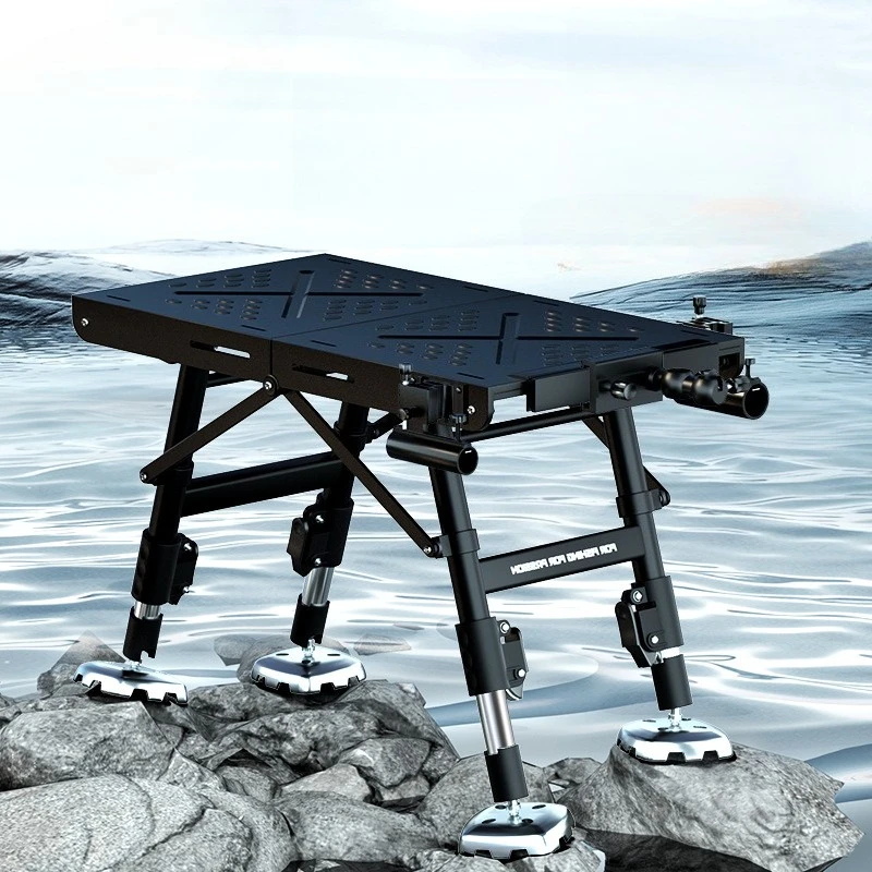 New Mini Fishing Platform, Ultra-Light Compact Fold with Height Adjustable Legs, No Wobble Stable Seat for River Bank Fishing
New Mini Fishing Platform, Ultra-Light Compact Fold with Height Adjustable Legs, No Wobble Stable Seat for River Bank Fishing