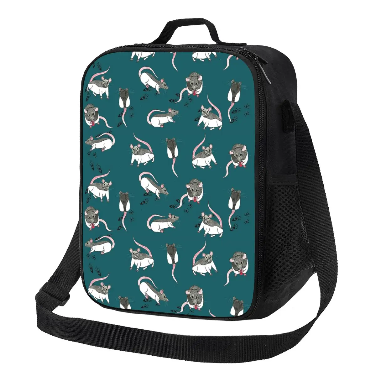 Rats Insulated Lunch Bag for Women Bento Storage Food Boxes Portable Container Cooler Thermal Lunch Box Tote
Rats Insulated Lunch Bag for Women Bento Storage Food Boxes Portable Container Cooler Thermal Lunch Box Tote