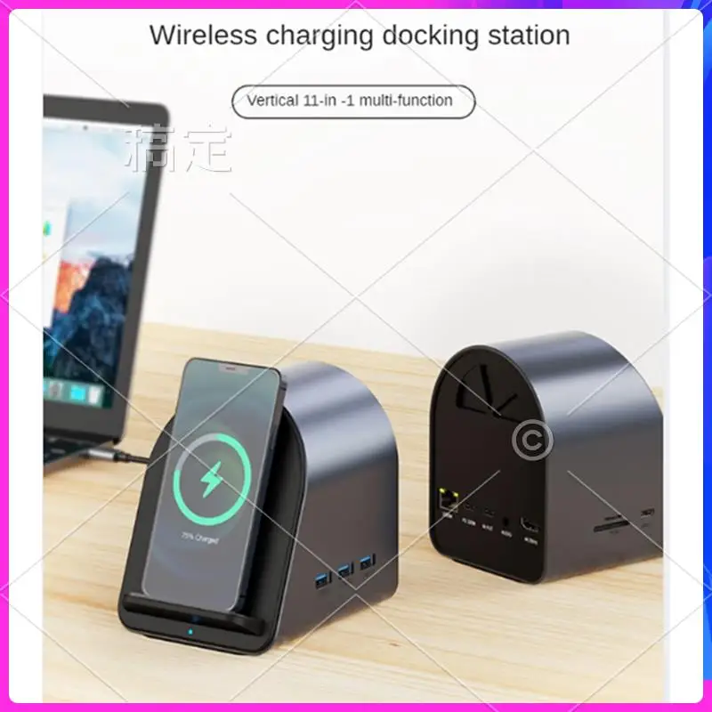 AP-10 In 1 USB C Hub Type C 3.0 To 4K HD Adapter With RJ45 SD/TF Card Reader PD Fast Charge With Wireless Charging 15W Usb Hub
AP-10 In 1 USB C Hub Type C 3.0 To 4K HD Adapter With RJ45 SD/TF Card Reader PD Fast Charge With Wireless Charging 15W Usb Hub