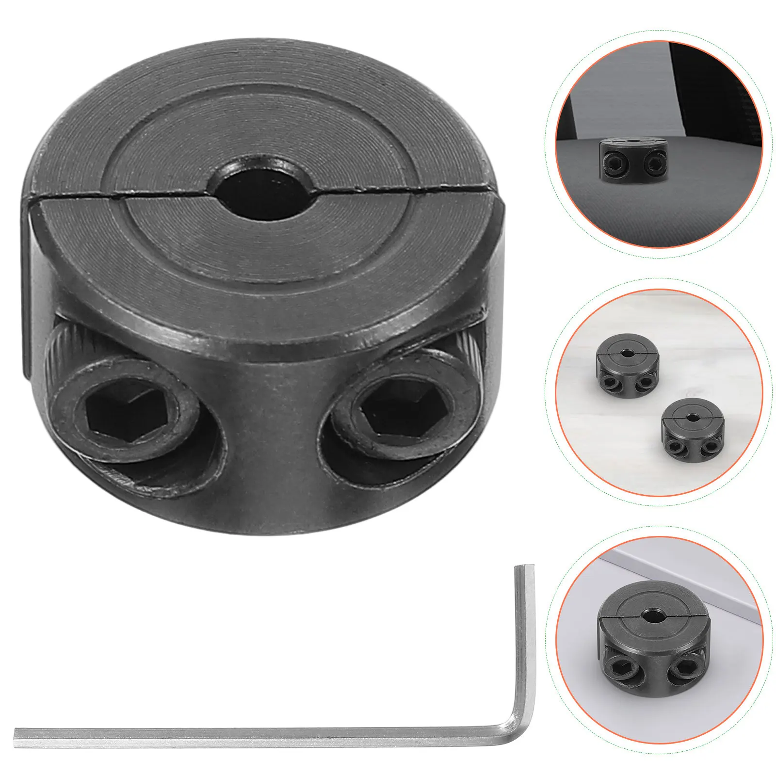 Shaft Collar Stainless Steel Clamping Ring For Office Chair Hydraulic Cylinder Fixing Durable Retaining Ring Split Locking
Shaft Collar Stainless Steel Clamping Ring For Office Chair Hydraulic Cylinder Fixing Durable Retaining Ring Split Locking