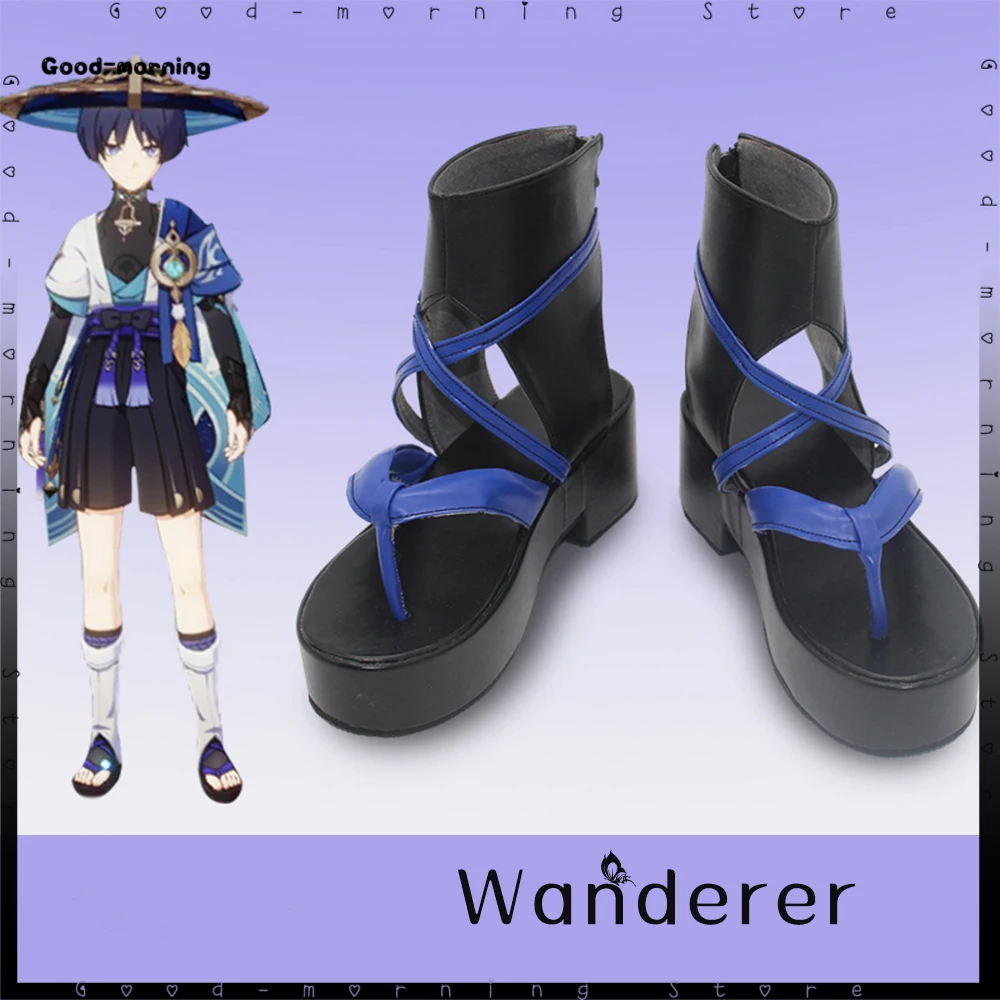 Game Wanderer Cosplay Blue Shoes PartyBoots Shoes PU Leather Wanderer Cosplay Halloween Any Size Shoes customize
Game Wanderer Cosplay Blue Shoes PartyBoots Shoes PU Leather Wanderer Cosplay Halloween Any Size Shoes customize