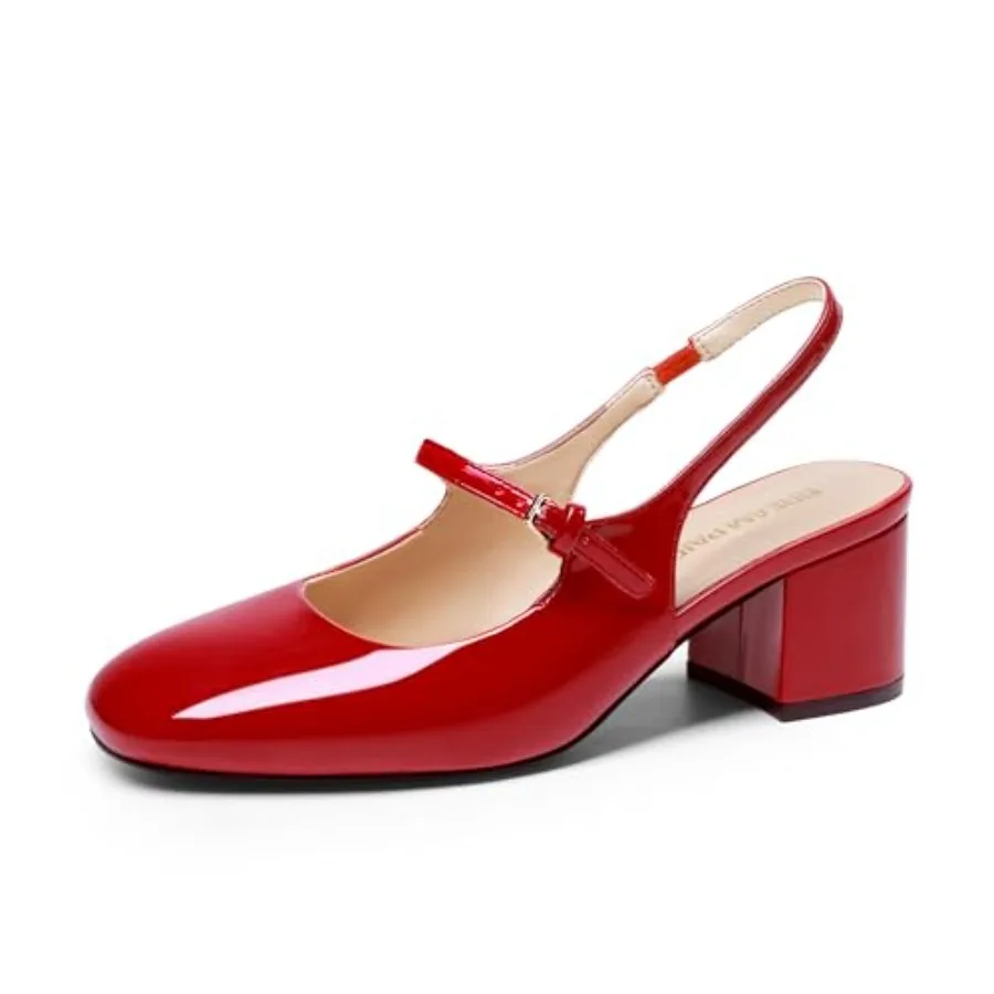 DREAM PAIRS Women's Mary Jane Low Chunky Heels Slingback Closed Square Toe Dress Shoes Wedding Party Work Office Pumps Shoes
DREAM PAIRS Women's Mary Jane Low Chunky Heels Slingback Closed Square Toe Dress Shoes Wedding Party Work Office Pumps Shoes