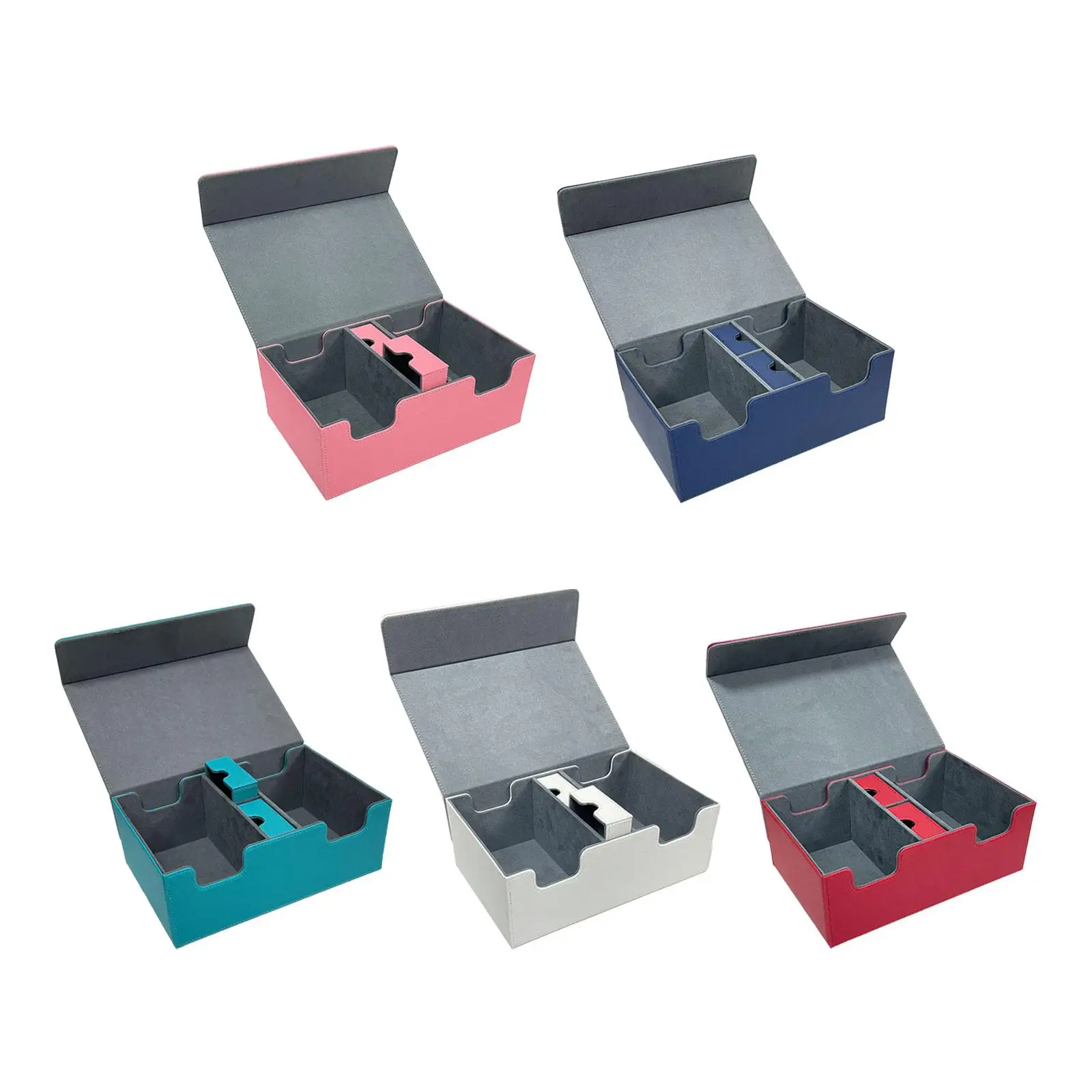 Card Deck Box Display Premium Gathering Card Toy Standard Strong with Magnetics Closure Sports Cards Case Sleeved Cards Holder
Card Deck Box Display Premium Gathering Card Toy Standard Strong with Magnetics Closure Sports Cards Case Sleeved Cards Holder