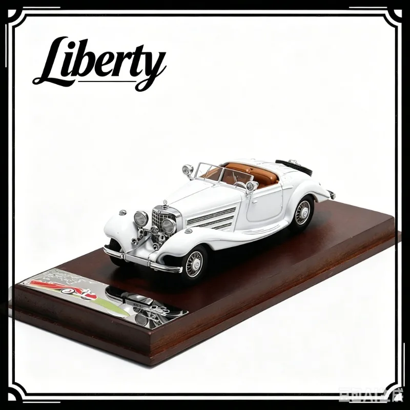 Liberty 1:64 Vintage Car Mercedes-Benz Open-top 500K Classic Model AlloyAutomotive Model Simulation Static Display Piece.
Liberty 1:64 Vintage Car Mercedes-Benz Open-top 500K Classic Model AlloyAutomotive Model Simulation Static Display Piece.