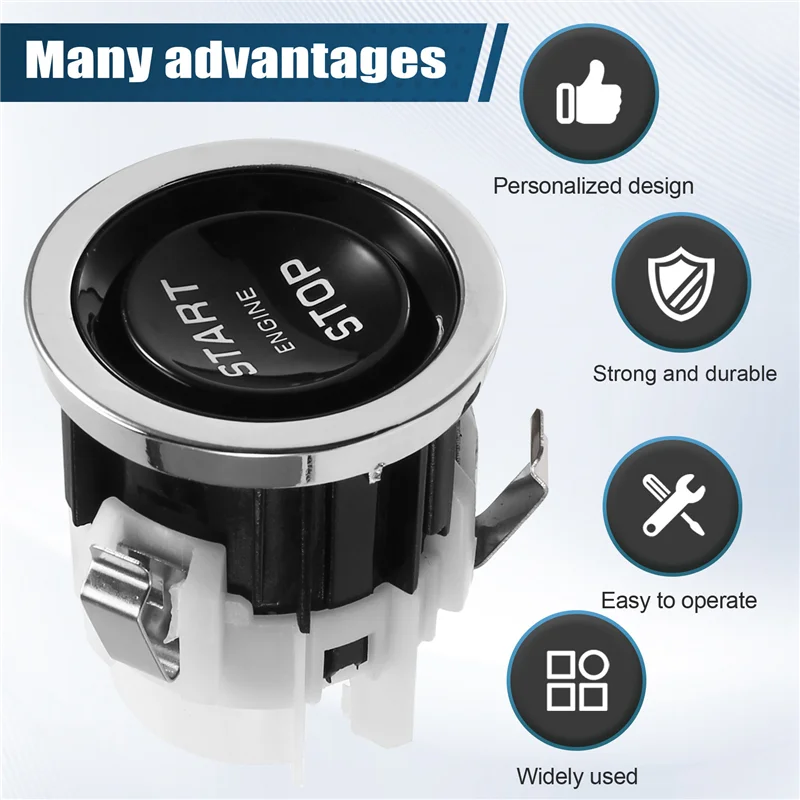 ABTC-Car Ignition Stop Start Button Switch C2D23763 For Jaguar XJ 2010-2013 Engine Start Switch One Button Start Switch
ABTC-Car Ignition Stop Start Button Switch C2D23763 For Jaguar XJ 2010-2013 Engine Start Switch One Button Start Switch