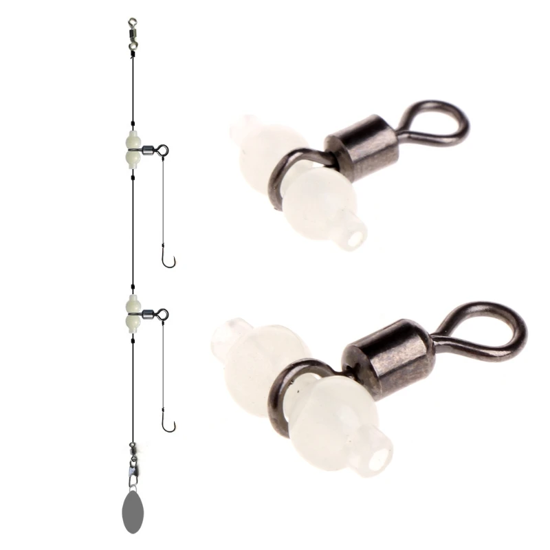 A1A2 10Pcs 3 way Luminous Fishing Rolling Swivels Connector Sea Tackle Hook Connector
A1A2 10Pcs 3 way Luminous Fishing Rolling Swivels Connector Sea Tackle Hook Connector
