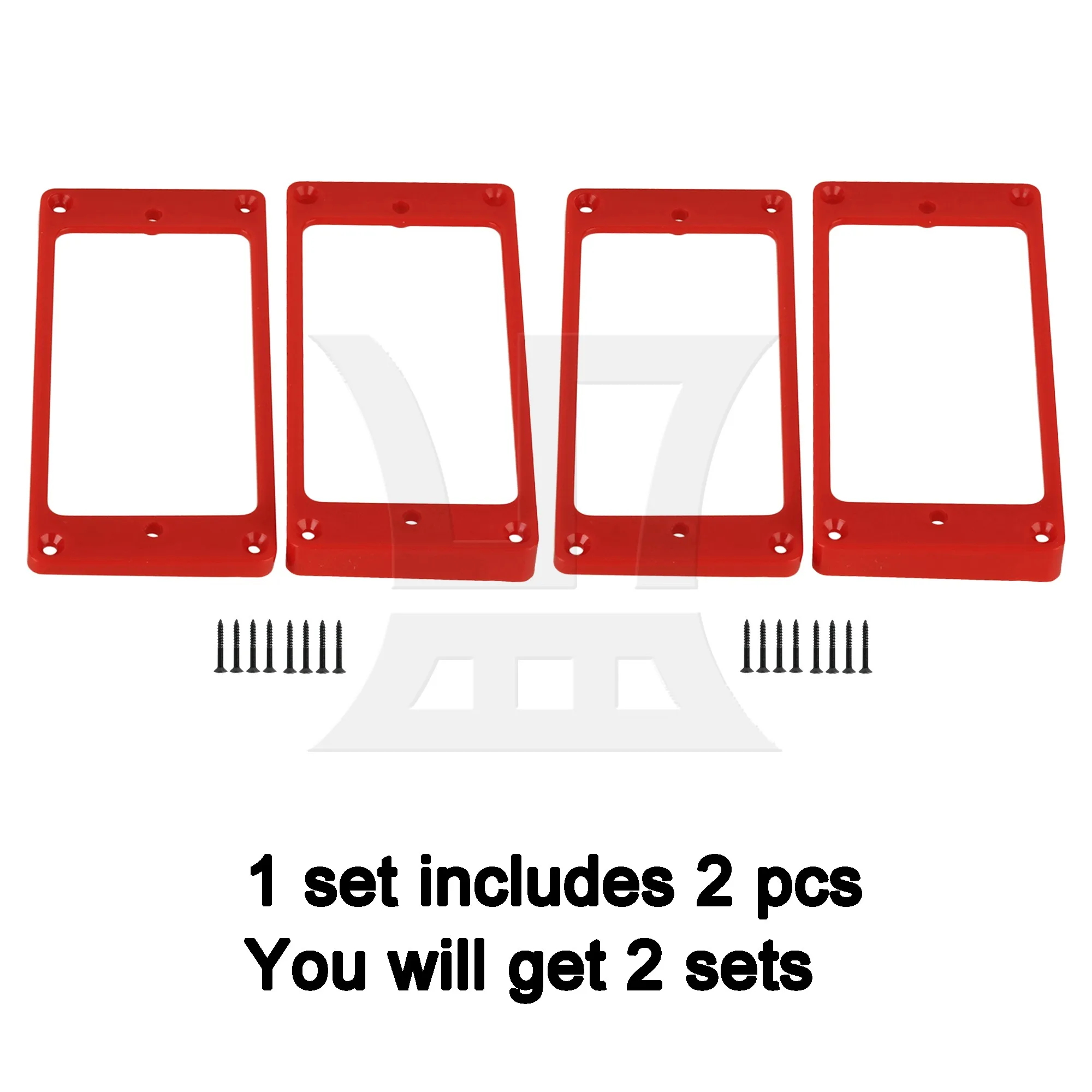 Yibuy 2sets Guitar Pickup Frame Red Guitar Accessories
Yibuy 2sets Guitar Pickup Frame Red Guitar Accessories