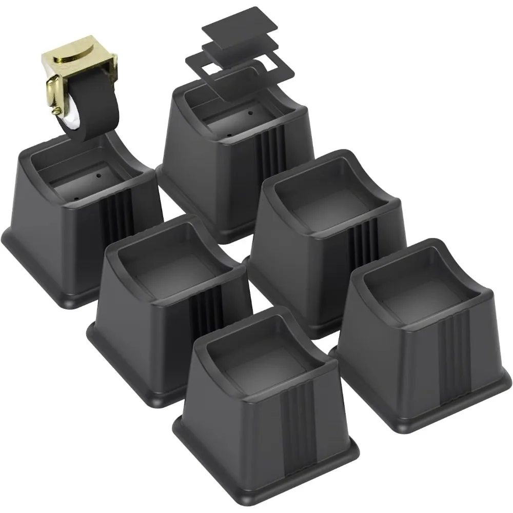 Подставки для мебели для кровати, высота 3 сверхмощных подставок для обеих столбов и колес мебели, дивана-кровати, дивана, стула Ta
Подставки для мебели для кровати, высота 3 сверхмощных подставок для обеих столбов и колес мебели, дивана-кровати, дивана, стула Ta