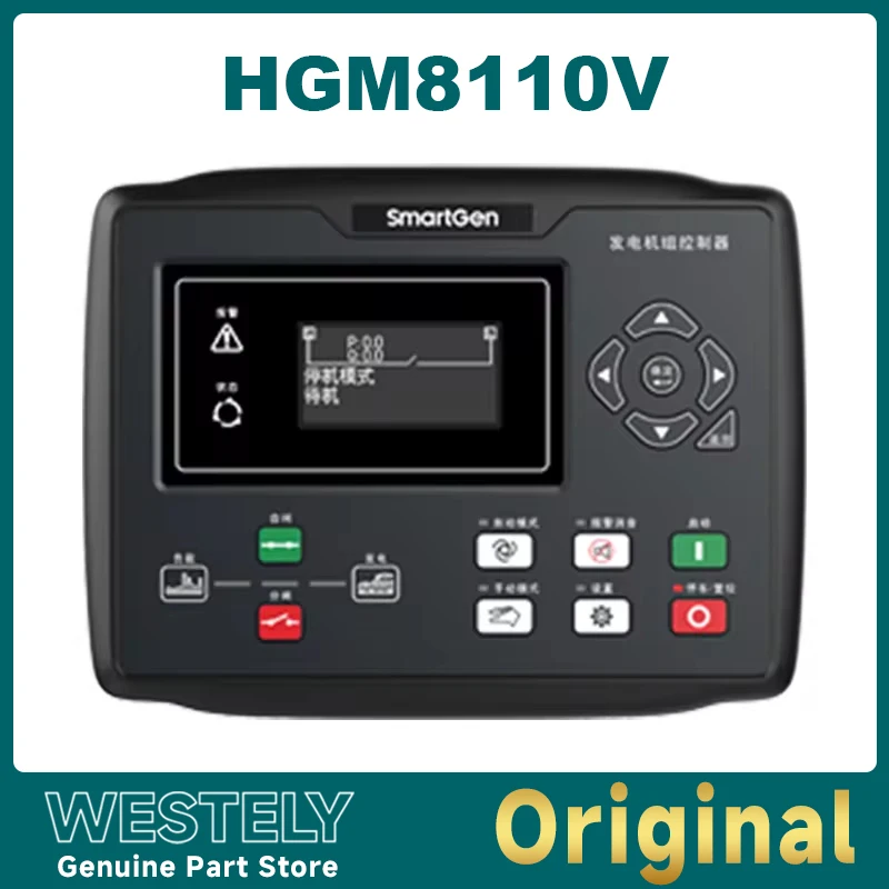 Original HGM8110V VFD+RS485+GSM Genset Controller for Extremely High/Low Temperature Environment (-40~+70)C
Original HGM8110V VFD+RS485+GSM Genset Controller for Extremely High/Low Temperature Environment (-40~+70)C