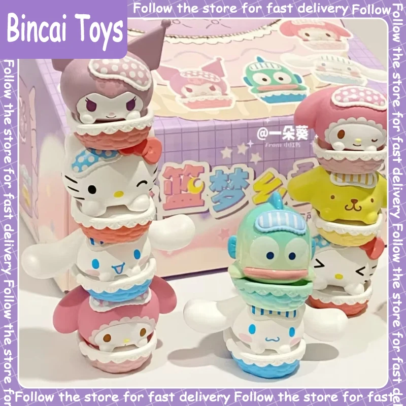 Оригинальные фигурки Sanrio Characters Cradle Dream Stacker Series: коллекционные мини-фигурки в закрытой упаковке, настольное украшение, модный тренд, подарок
Оригинальные фигурки Sanrio Characters Cradle Dream Stacker Series: коллекционные мини-фигурки в закрытой упаковке, настольное украшение, модный тренд, подарок