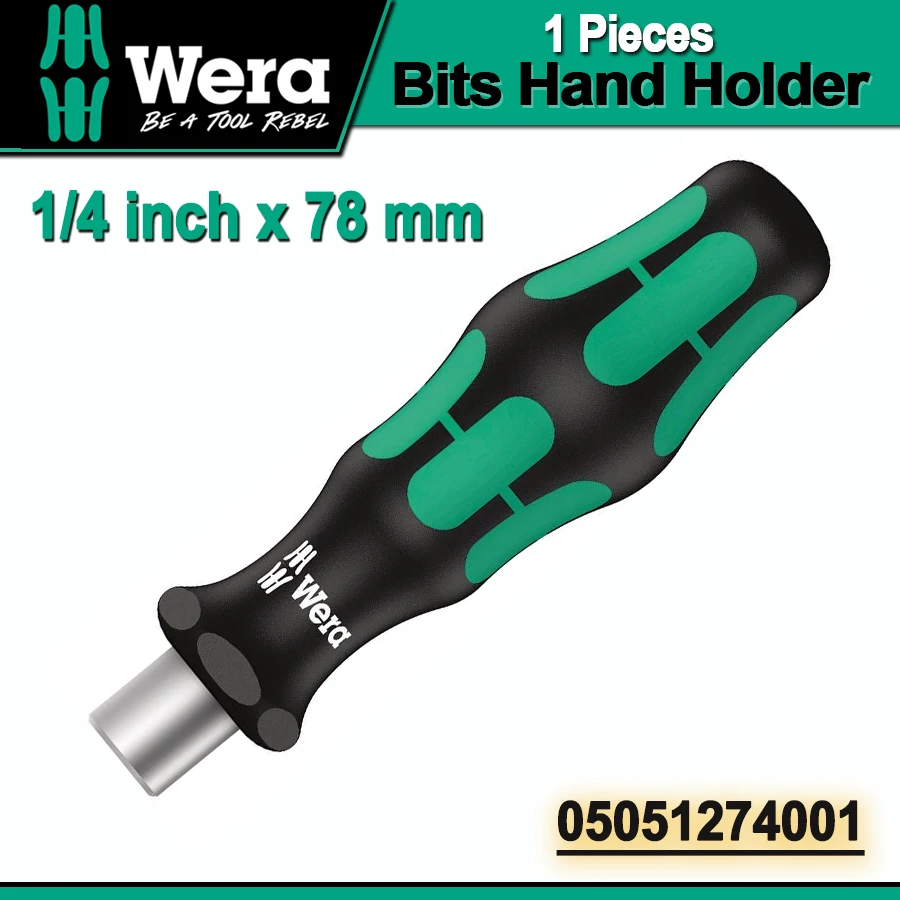 Ручной держатель Wera 813 бит с быстросъемным патроном, противоскользящая мини-отвертка, ручной инструмент 05051274001
Ручной держатель Wera 813 бит с быстросъемным патроном, противоскользящая мини-отвертка, ручной инструмент 05051274001