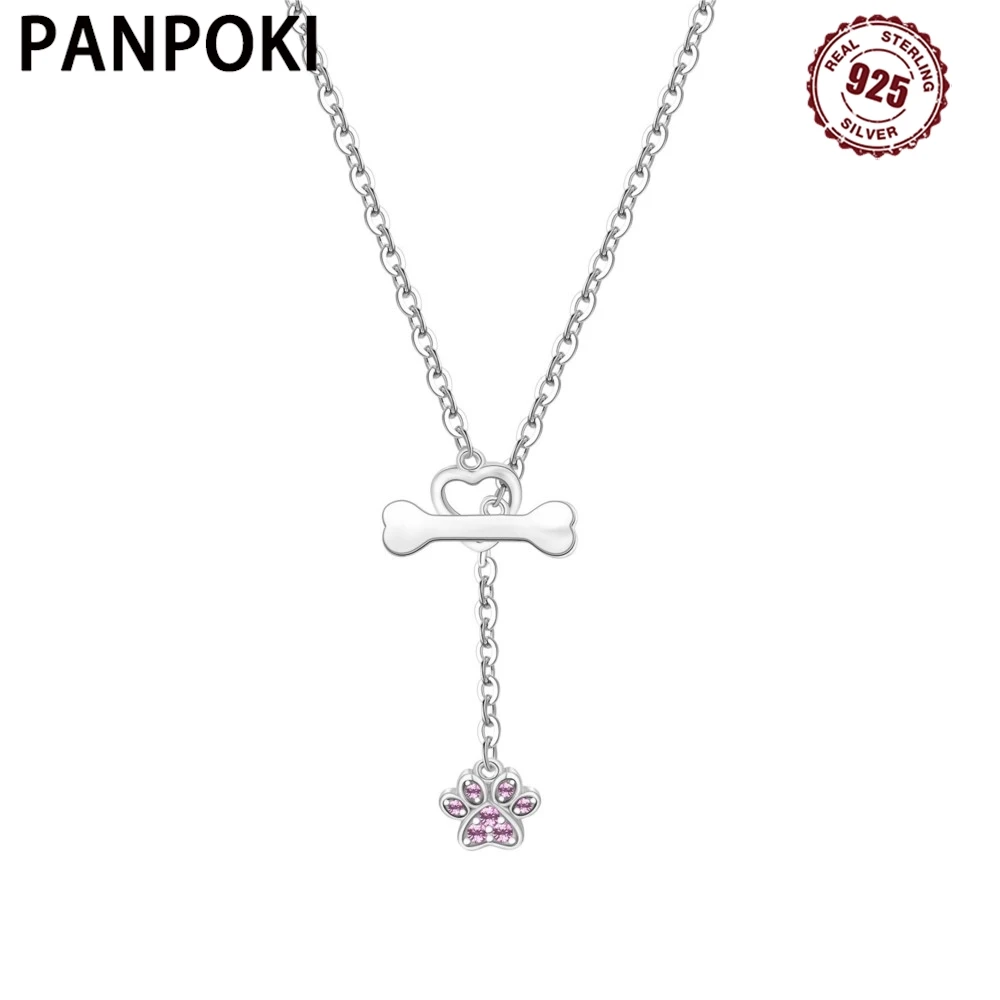S925 Sterling Silver Bone Heart Tassel Claw Print Necklace Pendant Necklace for Women Birthday Gifts Fashion Fine Jewelry
S925 Sterling Silver Bone Heart Tassel Claw Print Necklace Pendant Necklace for Women Birthday Gifts Fashion Fine Jewelry