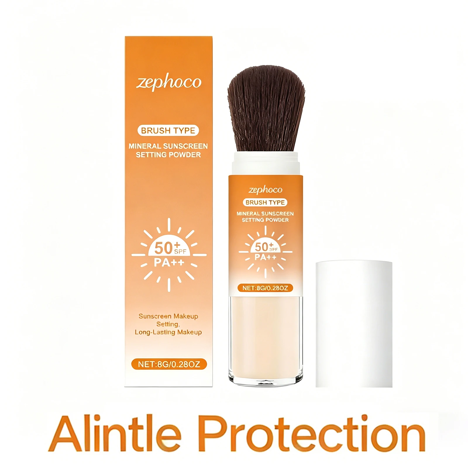 8g SPF 50+ Sunscreen Setting Powder Translucent Oil Control Matte Finish Long Lasting Breathable Outdoor Face Makeup Loose
8g SPF 50+ Sunscreen Setting Powder Translucent Oil Control Matte Finish Long Lasting Breathable Outdoor Face Makeup Loose