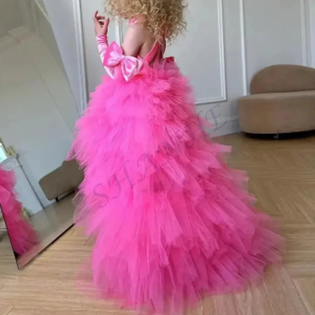 CustomizedCustomized Puffy Flower Girl Dresses For Wedding Lace Tulle With Bow Elegant Princess Birthday Party First Communion B
CustomizedCustomized Puffy Flower Girl Dresses For Wedding Lace Tulle With Bow Elegant Princess Birthday Party First Communion B