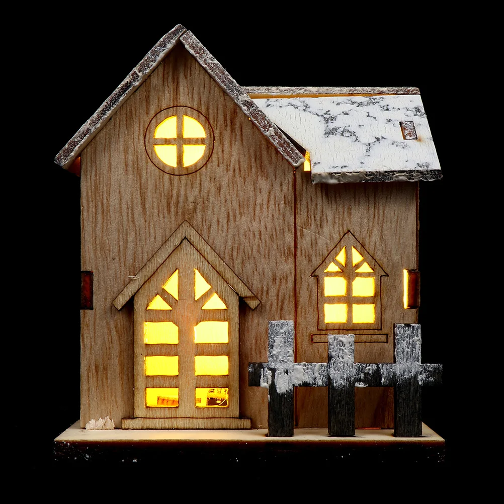 2 Pcs Glowing Wooden Cabin Christmas Party House nament Living Room Bedroom nament Luminous House Desktop Decor
2 Pcs Glowing Wooden Cabin Christmas Party House nament Living Room Bedroom nament Luminous House Desktop Decor