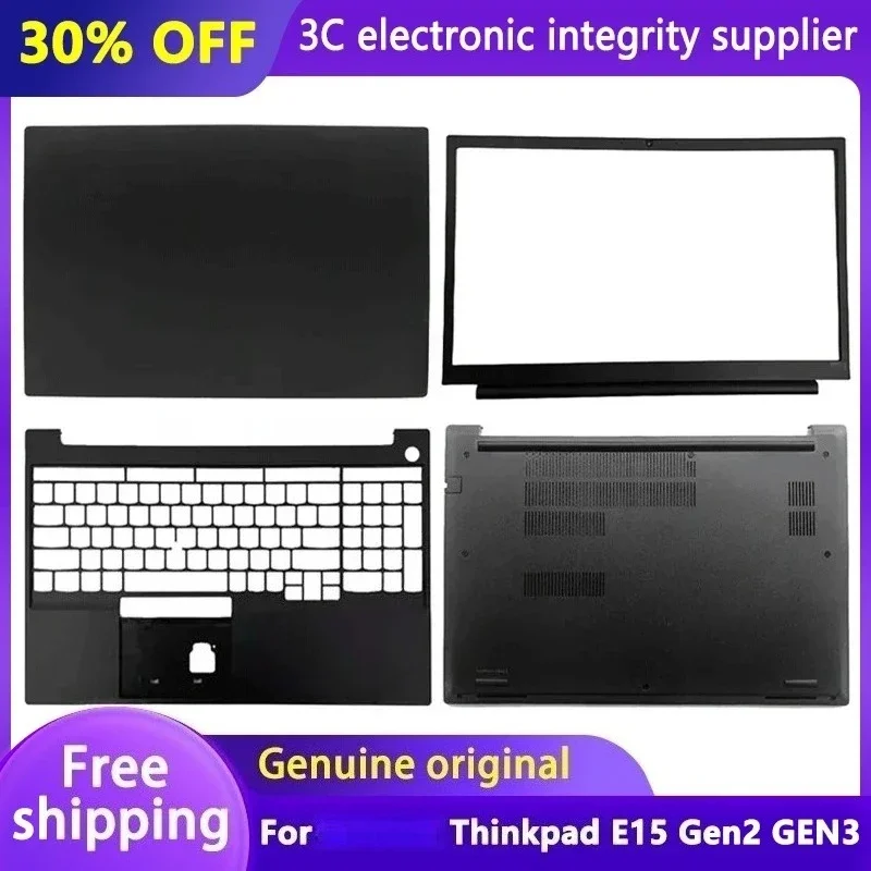 New Original For Thinkpad E15 Gen2 GEN3 Laptop LCD Back Cover/Front Bezel/Upper Palmrest/Bottom Base Case Housing Black
New Original For Thinkpad E15 Gen2 GEN3 Laptop LCD Back Cover/Front Bezel/Upper Palmrest/Bottom Base Case Housing Black