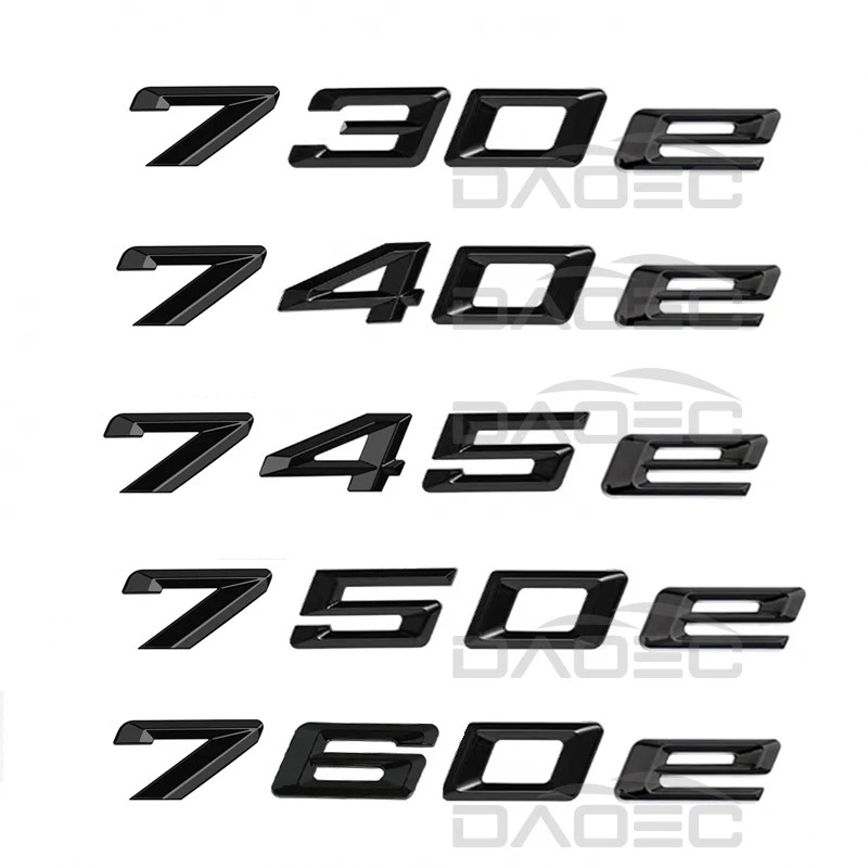 Car Trunk Words Letters Logo Badge Emblem Decals Sticker For BMW 7 Series 730e 740e 745e 750e 760e F01 F02 G11 G12
Car Trunk Words Letters Logo Badge Emblem Decals Sticker For BMW 7 Series 730e 740e 745e 750e 760e F01 F02 G11 G12