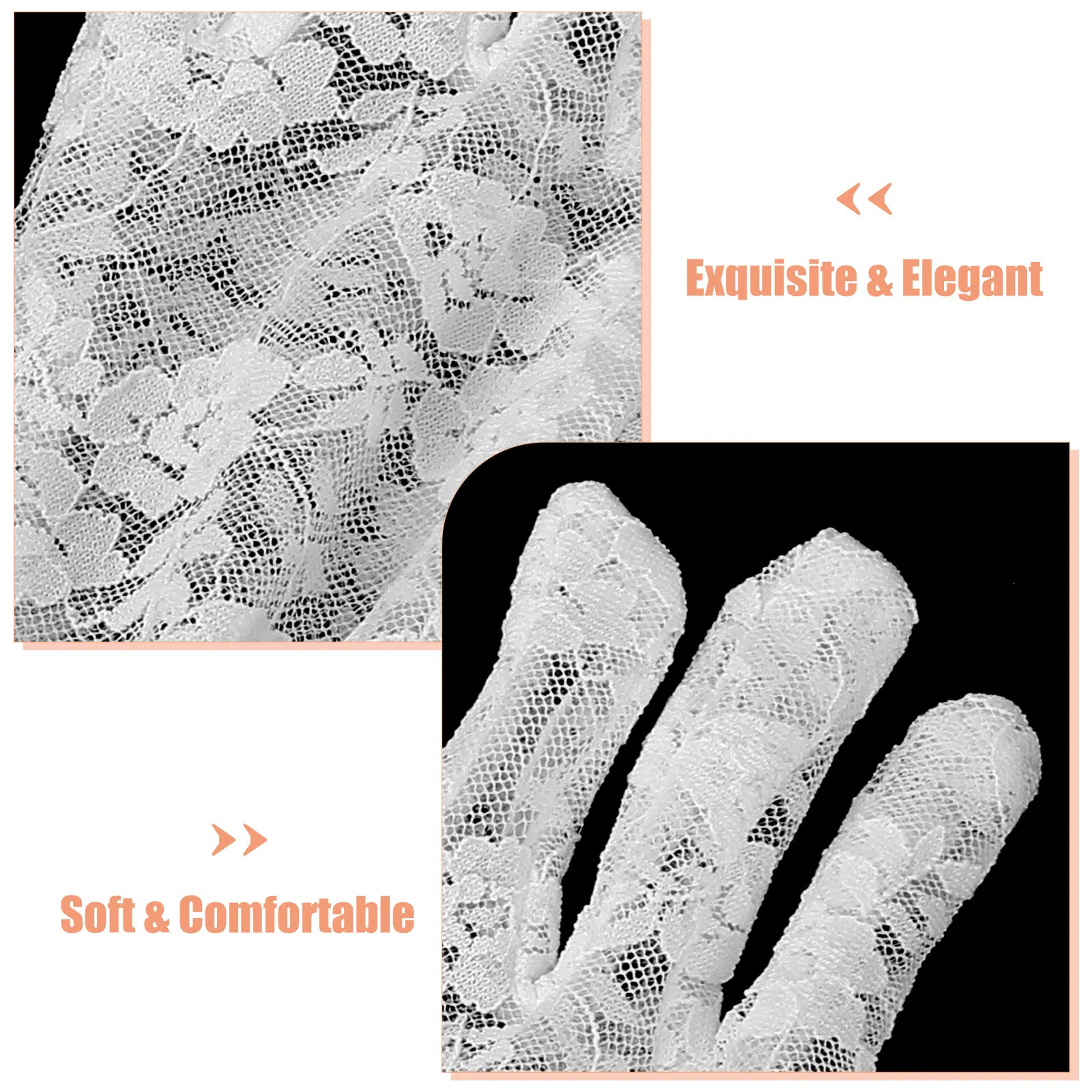 2Pcs Kids Lace Gloves Floral Embroidered Short Wedding Gloves for Flower Girls Party Performance Dress Up Accessories
2Pcs Kids Lace Gloves Floral Embroidered Short Wedding Gloves for Flower Girls Party Performance Dress Up Accessories