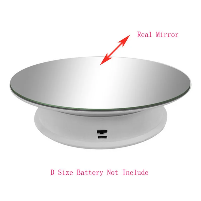 Practical-Electric Rotating Mirror Display Stand 2 Speeds Maximum Weight 3Kg 360 Degree Whirling Platform Photography
Practical-Electric Rotating Mirror Display Stand 2 Speeds Maximum Weight 3Kg 360 Degree Whirling Platform Photography