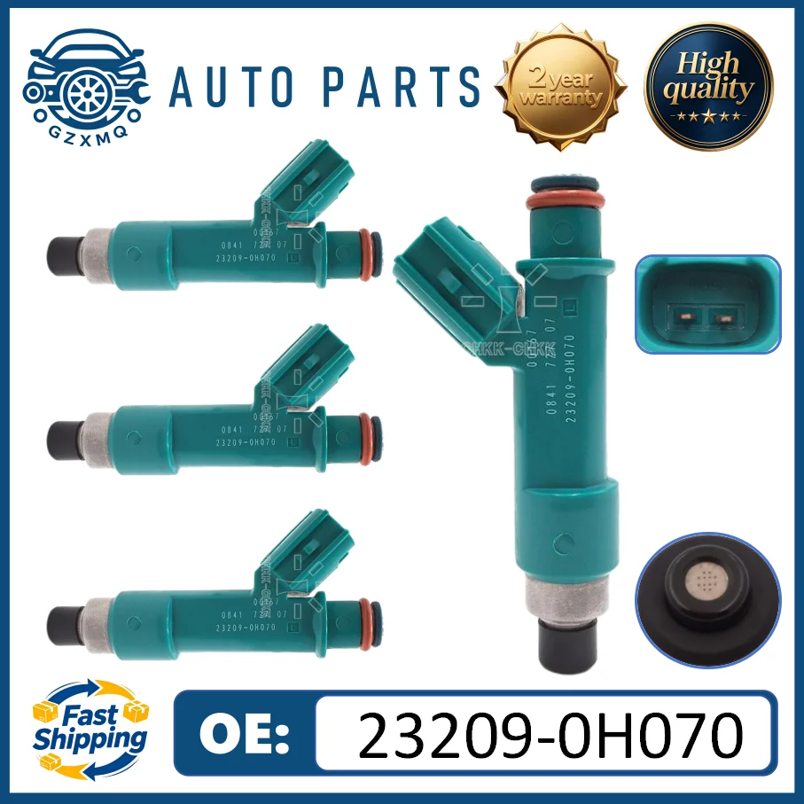23209-0H070 High-quality 4pcs Fuel injector suitable for Toyota Camry Aurion Wish 2.0L 1AZFE 2.4L 2AZFE #23250-0H070
23209-0H070 High-quality 4pcs Fuel injector suitable for Toyota Camry Aurion Wish 2.0L 1AZFE 2.4L 2AZFE #23250-0H070