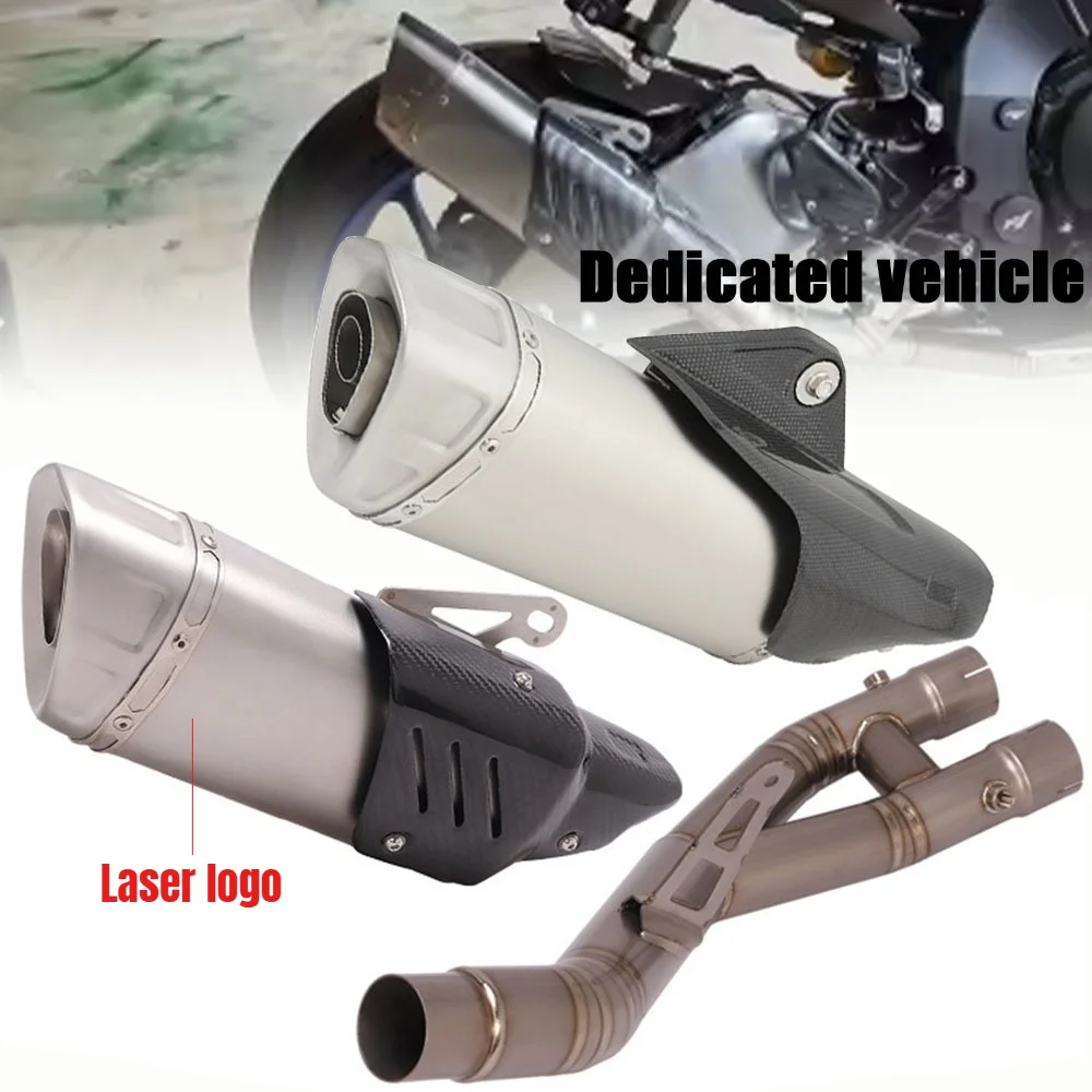 Muffler For Yamaha R1 YZF R1 R1M MT10 MT-10 (2015-2023)Titanium alloy mid-section motorcycle exhaust systems.
Muffler For Yamaha R1 YZF R1 R1M MT10 MT-10 (2015-2023)Titanium alloy mid-section motorcycle exhaust systems.