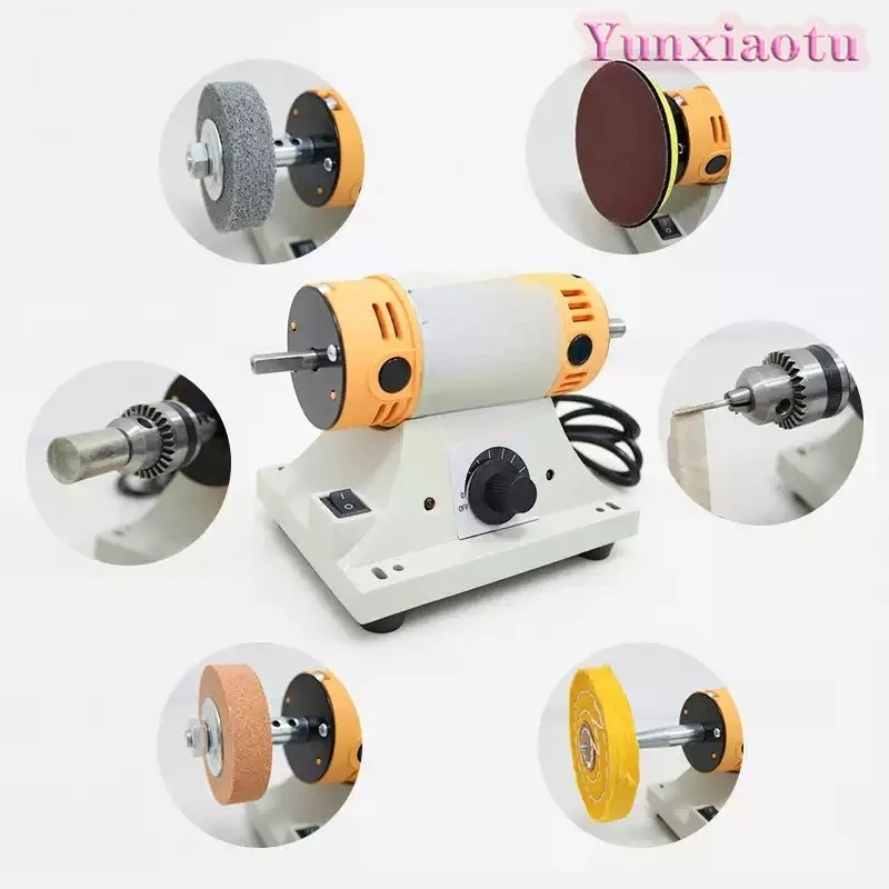 220V adjustable speed polishing machine, multi-functional desktop lathe polishing, woodworking manual DIY
220V adjustable speed polishing machine, multi-functional desktop lathe polishing, woodworking manual DIY