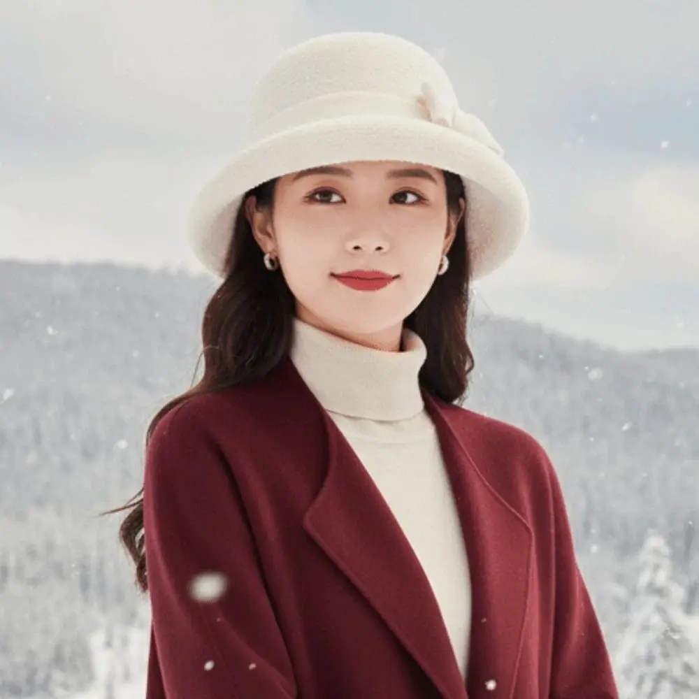 Vintage Looking Woolen Rolled Edge Cap Versatile Beret British Top Hat Solid Color Warmer Woolen Formal Hat Fashion Show
Vintage Looking Woolen Rolled Edge Cap Versatile Beret British Top Hat Solid Color Warmer Woolen Formal Hat Fashion Show