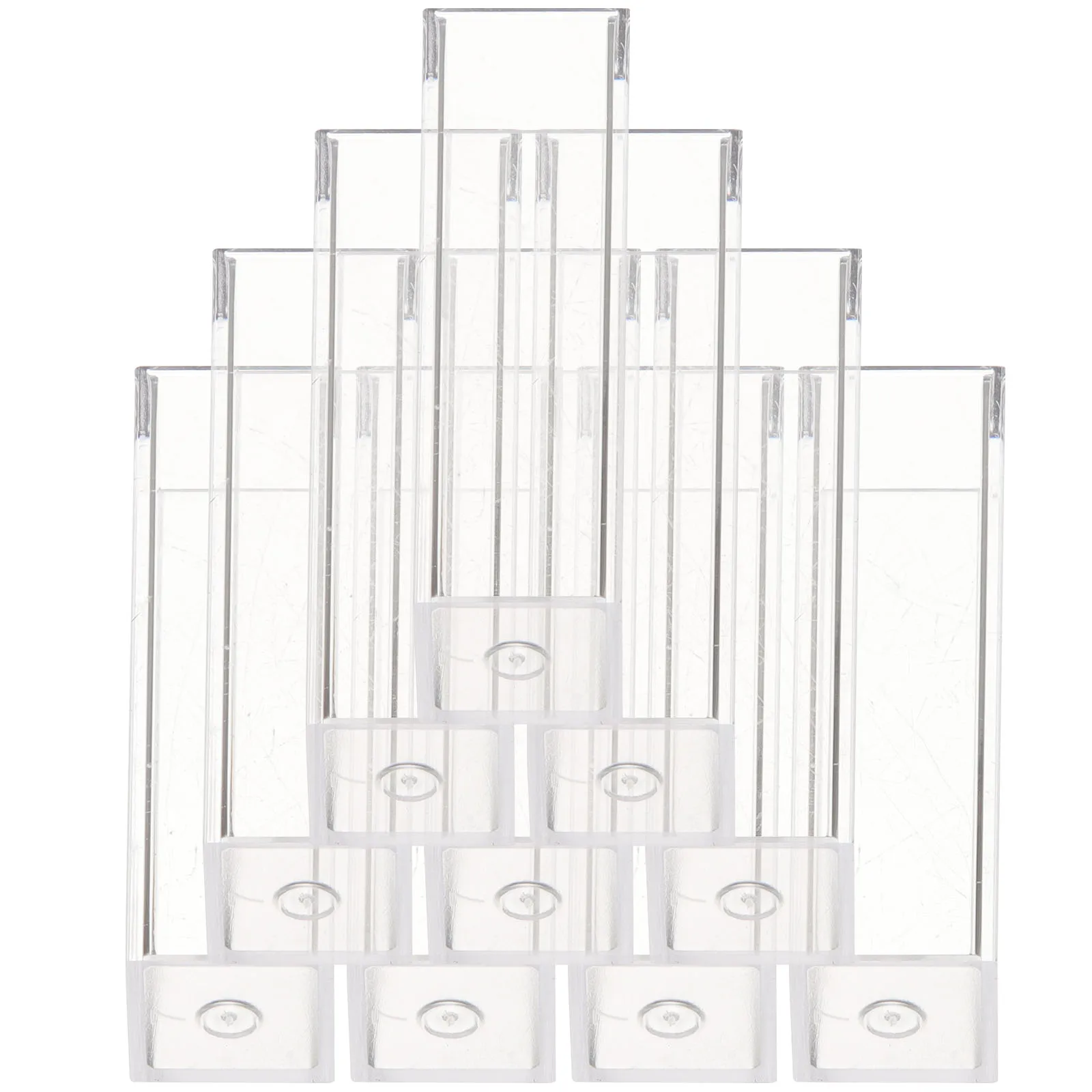 10pcs Disposable Plastic Cuvette Polystyrene Lab Use High Precision Spectrophotometer Compatible Standard Measurement Arrow
10pcs Disposable Plastic Cuvette Polystyrene Lab Use High Precision Spectrophotometer Compatible Standard Measurement Arrow