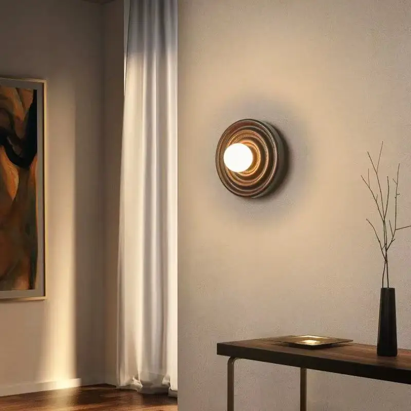 American Retro French Living Dining Room Background Wall Light Japanese Style Solid Wood Annual Wheel Bedroom Bedside Study
American Retro French Living Dining Room Background Wall Light Japanese Style Solid Wood Annual Wheel Bedroom Bedside Study