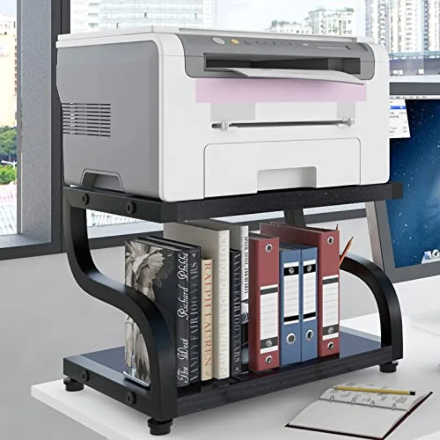 2 Tiers Wood Home Office Desktop Printer Stand Laser Printer Copier Stand with Storage Tabletop Heavy Duty Rack Desk Organizer
2 Tiers Wood Home Office Desktop Printer Stand Laser Printer Copier Stand with Storage Tabletop Heavy Duty Rack Desk Organizer