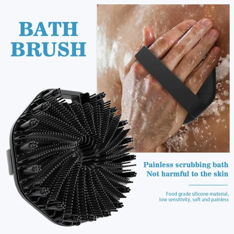 Bath Soft Silicone Back Brush Bath Shower Sponge Scrubbing Brush with Handle Exfoliating Scrub Skin Massager Exfoliating Brushes
Bath Soft Silicone Back Brush Bath Shower Sponge Scrubbing Brush with Handle Exfoliating Scrub Skin Massager Exfoliating Brushes