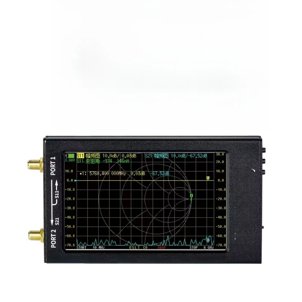 VNA-F V3 V2 1M-6G Vector Network Analyzer 50k-3G for VHF Talent
VNA-F V3 V2 1M-6G Vector Network Analyzer 50k-3G for VHF Talent