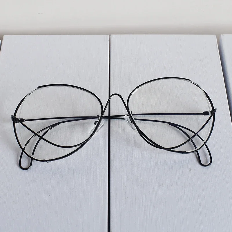 Gold Wire Half Frame Myopia Glasses for Men and Women S Elegant Bloke Frame Round Face Big Face Thin Change Color Korean Glasses
Gold Wire Half Frame Myopia Glasses for Men and Women S Elegant Bloke Frame Round Face Big Face Thin Change Color Korean Glasses