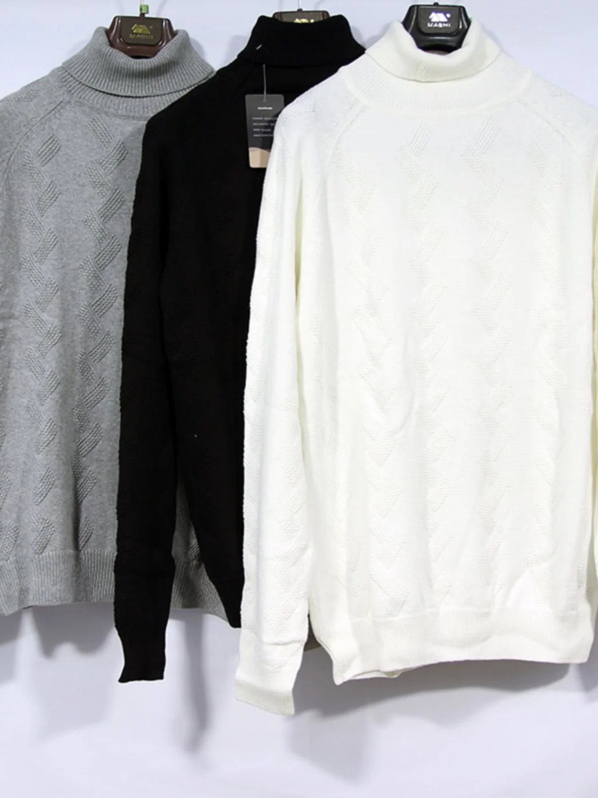 Зимний мужской высокий теплый вязаный базовый повседневный морозостойкий шерстяной свитер, свитер большого размера, удобный топ...
Зимний мужской высокий теплый вязаный базовый повседневный морозостойкий шерстяной свитер, свитер большого размера, удобный топ...