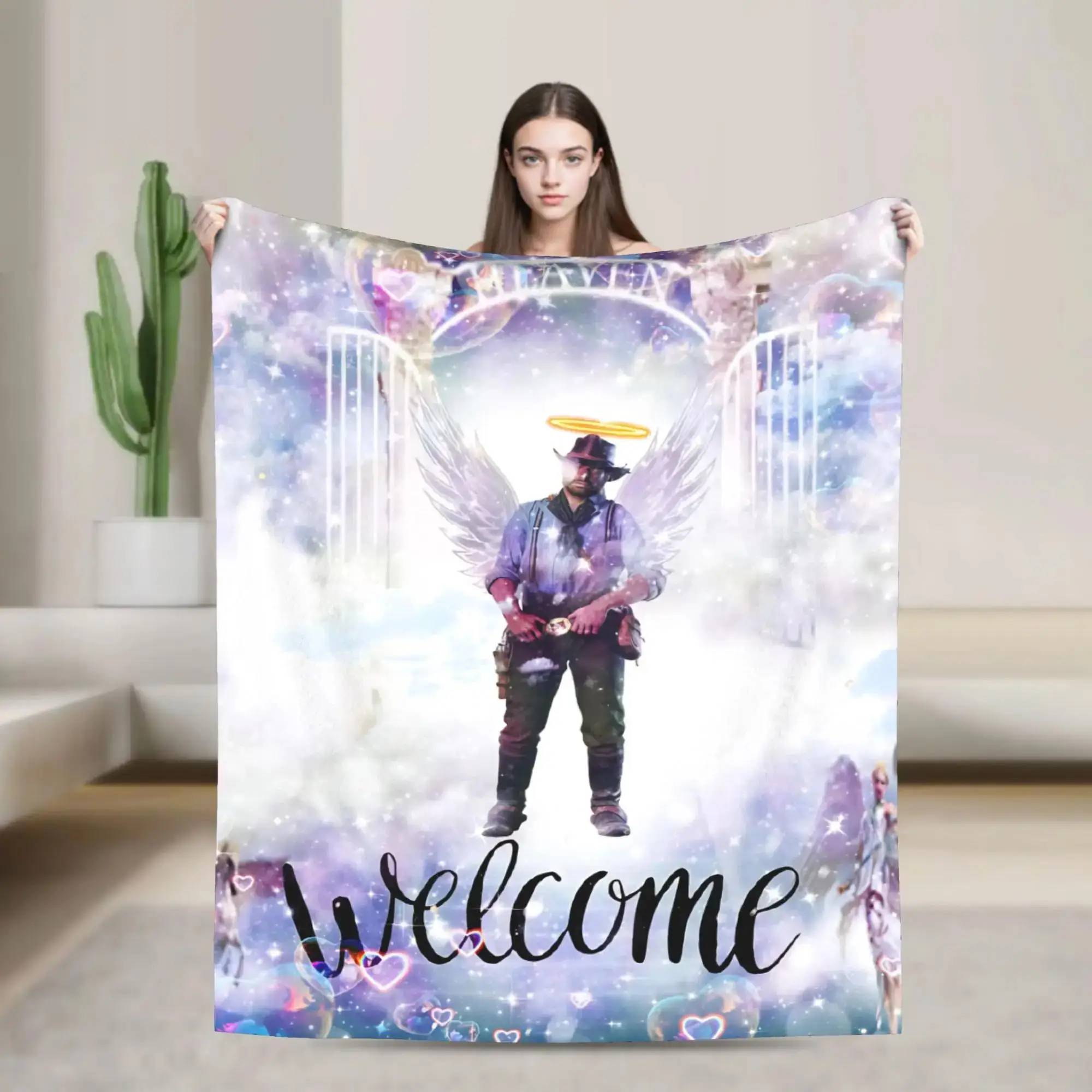 Arthur Morgan Red Dead Redemption Blanket Graphic Plush Throw Blanket for Couch Chair Travel Office Flannel Bedspread Cover
Arthur Morgan Red Dead Redemption Blanket Graphic Plush Throw Blanket for Couch Chair Travel Office Flannel Bedspread Cover