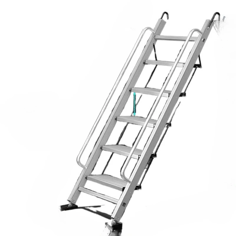 Attic, ladder, indoor and outdoor, household, aluminum alloy, folding, moving, telescopic
Attic, ladder, indoor and outdoor, household, aluminum alloy, folding, moving, telescopic