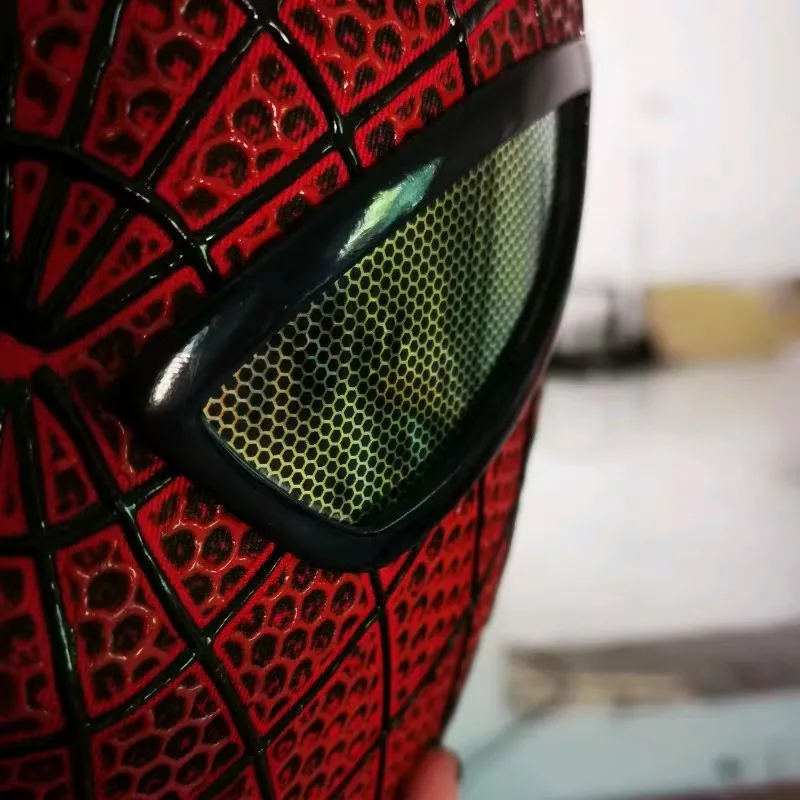 The Amazing Spider Man 1 2 Full Head Mask Andrew Garfield Handmade Magnetic Eye Lenses Movie Accurate Cosplay Prop For Adult
The Amazing Spider Man 1 2 Full Head Mask Andrew Garfield Handmade Magnetic Eye Lenses Movie Accurate Cosplay Prop For Adult
