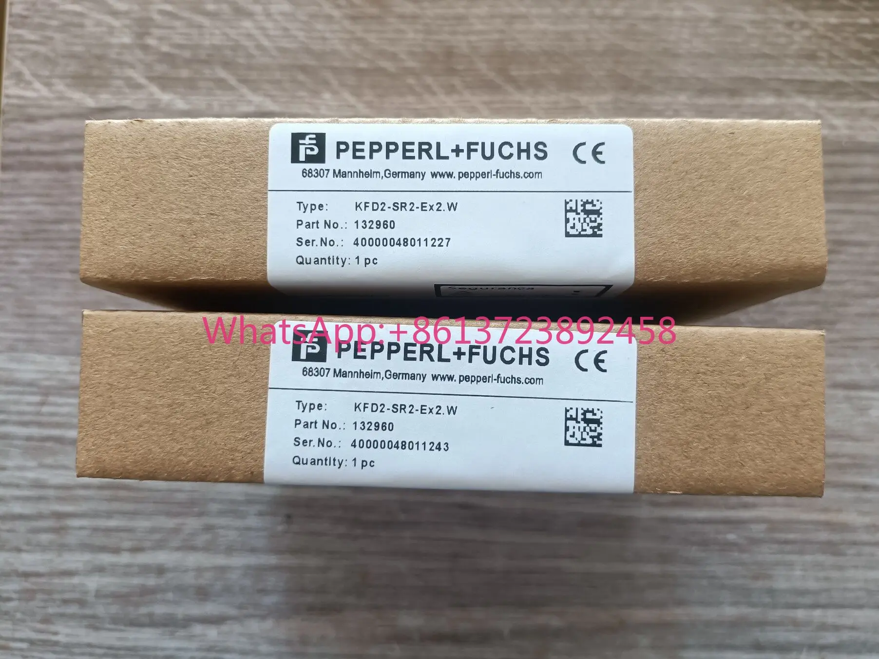 PEPPERL + FUCHS safety barrier KFD2-SR2-Ex2.W in Stock
PEPPERL + FUCHS safety barrier KFD2-SR2-Ex2.W in Stock