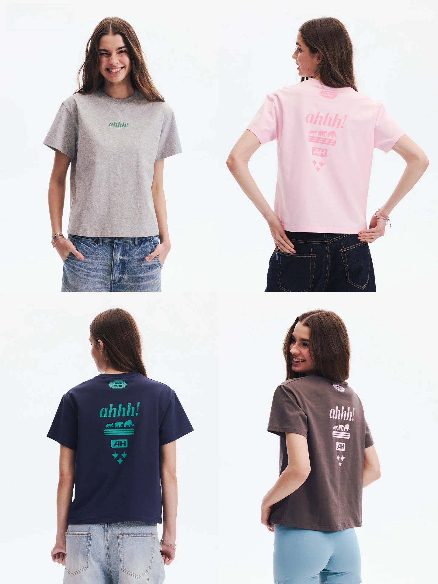 Ahhh Retro American Heavy Cloud Cotton Versatile Vitality Large Print Loose Elastic Short Sleeve T-Shirt Top Casual Style rou...
Ahhh Retro American Heavy Cloud Cotton Versatile Vitality Large Print Loose Elastic Short Sleeve T-Shirt Top Casual Style rou...