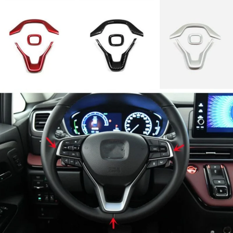 Carbon Fiber Color Car Steering Wheel Cover Panel trim For Honda Odyssey 2022-2024 Door Window Switch Lift Button
Carbon Fiber Color Car Steering Wheel Cover Panel trim For Honda Odyssey 2022-2024 Door Window Switch Lift Button