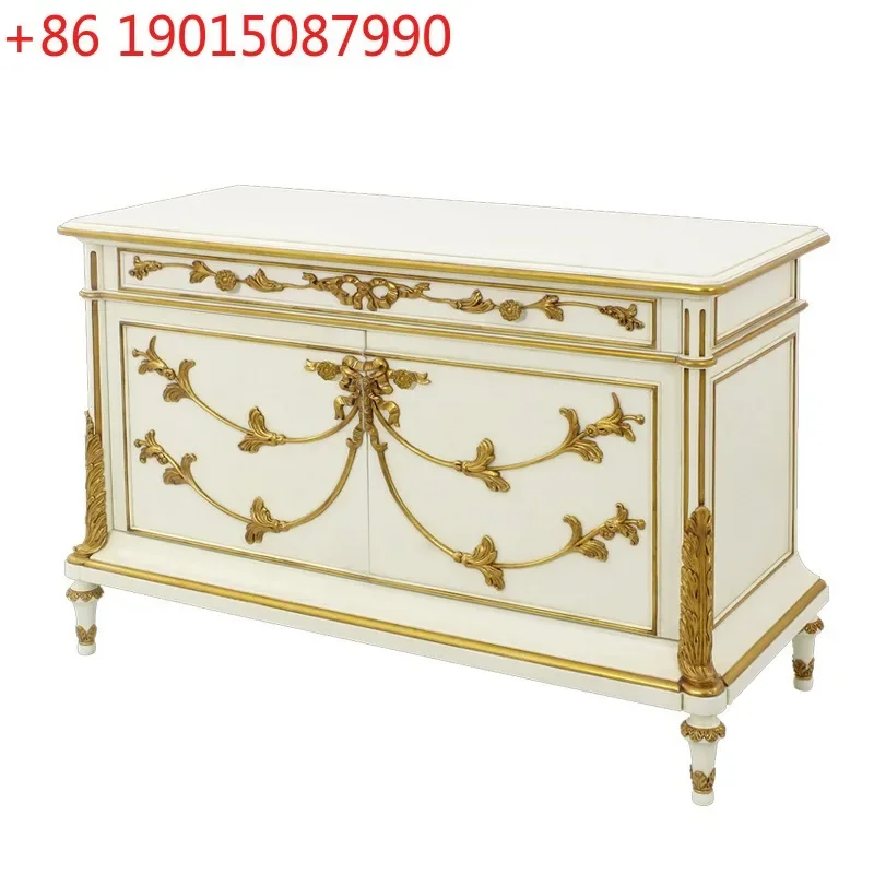 French court carved living room decorative cabinet English mahogany gold-painted audio-visual cabinet mansion model room
French court carved living room decorative cabinet English mahogany gold-painted audio-visual cabinet mansion model room