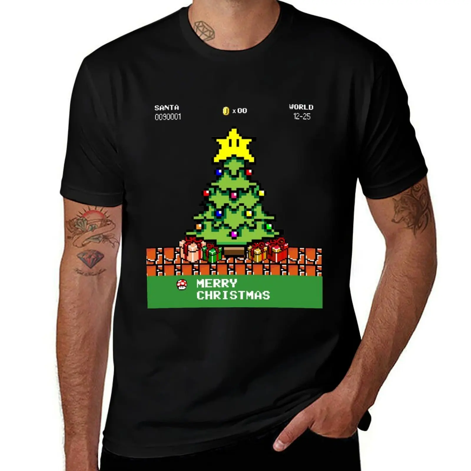 Gaming Game Gambler Merry Christmas Pixel Gift T-Shirt Water Resistant Casual T-Shirt
Gaming Game Gambler Merry Christmas Pixel Gift T-Shirt Water Resistant Casual T-Shirt