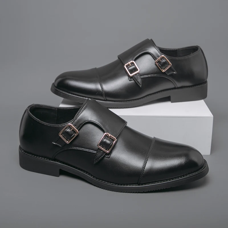 Size 38-48 Classic Men Business Formal Leather Shoes Men Casual Comfortable Anti-slip Fashionable Buckle Leather Shoes Men
Size 38-48 Classic Men Business Formal Leather Shoes Men Casual Comfortable Anti-slip Fashionable Buckle Leather Shoes Men
