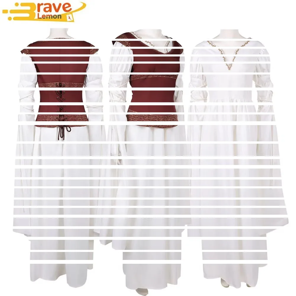 Eowyn Cosplay Costume Women Fantasia Dress Vest Movie Disguise Clothing for Female Adult Disfraz Halloween Carnival Party Suit
Eowyn Cosplay Costume Women Fantasia Dress Vest Movie Disguise Clothing for Female Adult Disfraz Halloween Carnival Party Suit