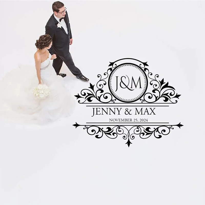 Wedding Sign Personalized Wedding Party Dance Floor sticker Decor Removable Vinyl Poster BE025
Wedding Sign Personalized Wedding Party Dance Floor sticker Decor Removable Vinyl Poster BE025