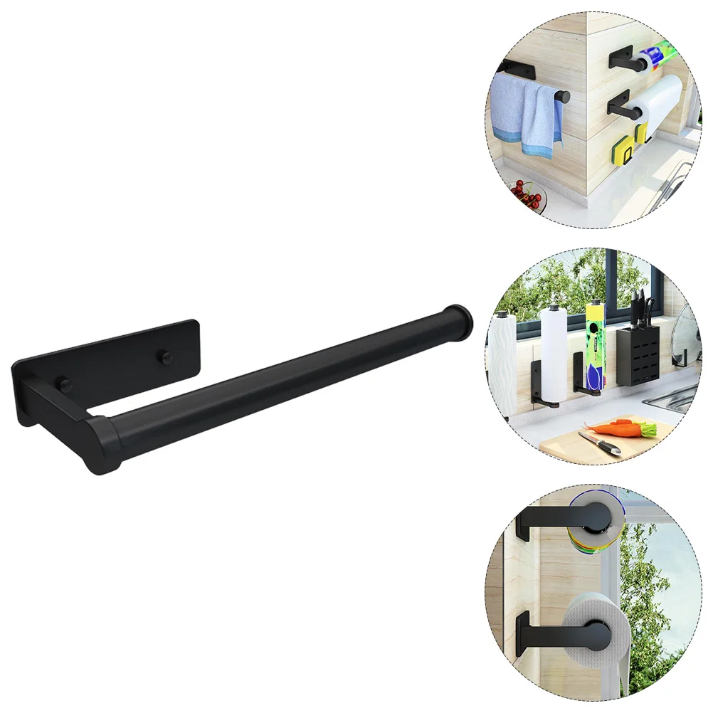 Kitchen Paper Towel Holder Aluminum Practical Wall Mount Rack Strong Capacity Waterproof Shockproof Round Design Wide
Kitchen Paper Towel Holder Aluminum Practical Wall Mount Rack Strong Capacity Waterproof Shockproof Round Design Wide