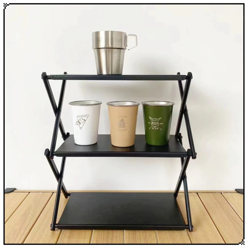 Outdoor Desktop Storage Rack Multi-layer Folding Storage Shelf Portable Desktop Organizer Camping BBQ Picnic Table New
Outdoor Desktop Storage Rack Multi-layer Folding Storage Shelf Portable Desktop Organizer Camping BBQ Picnic Table New