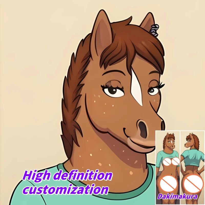 Dakimakura Anime Pillow Case Animal Orcs Horse Faced Woman Double-sided Print Of Life-size Body Pillowcase Can be Customized
Dakimakura Anime Pillow Case Animal Orcs Horse Faced Woman Double-sided Print Of Life-size Body Pillowcase Can be Customized